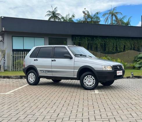 FIAT UNO 1.0 MPI MILLE WAY ECONOMY 8V FLEX 4P MANUAL
